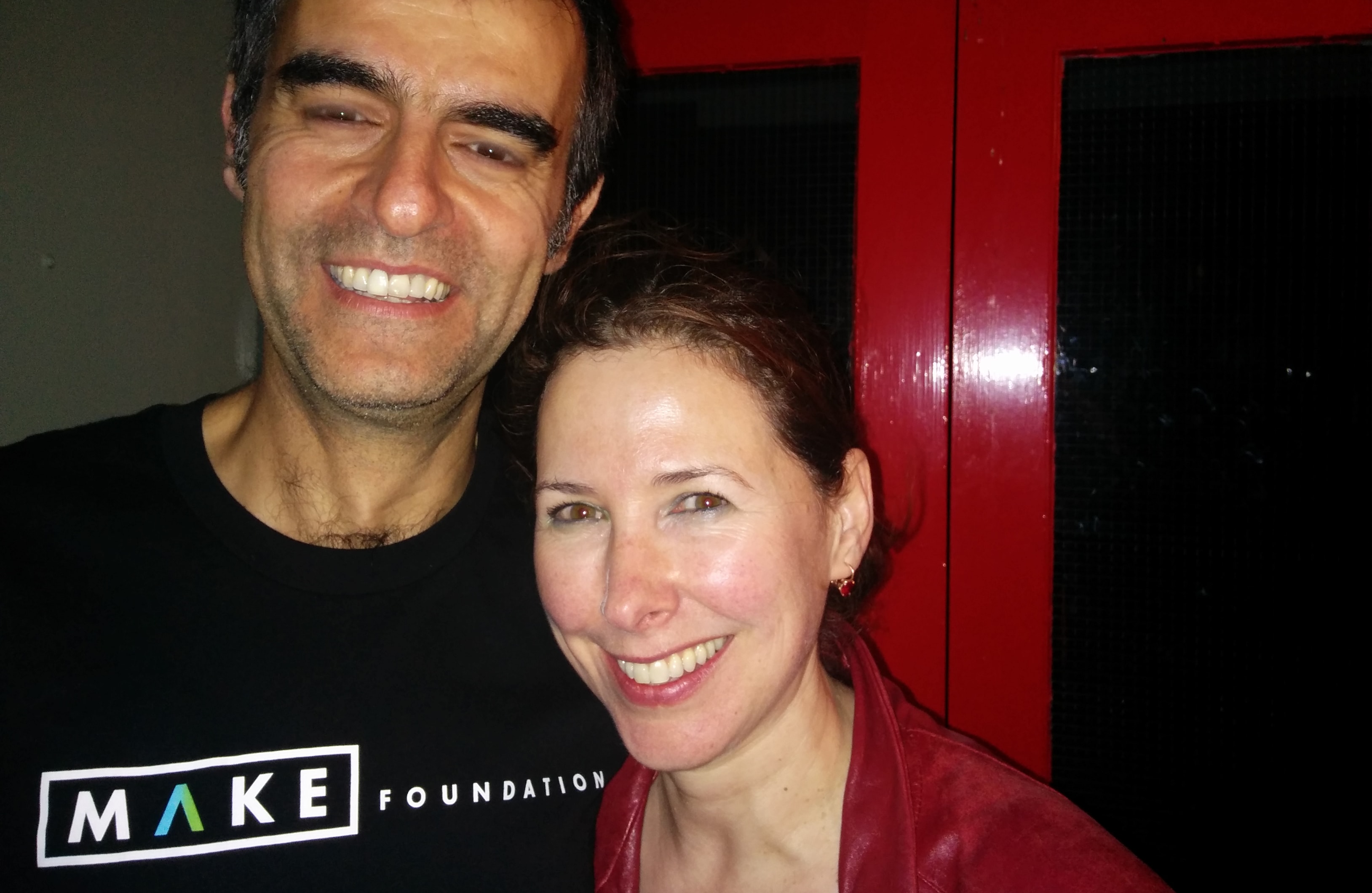 Michelle Carlile-Alkhouri and Michel Alkhouri founders of Make Foundation