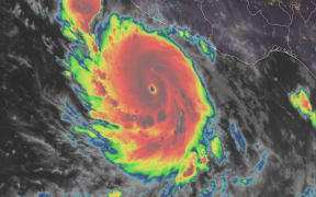 Thumbnail for Hurricane Polo explodes into rare Category 5 monster