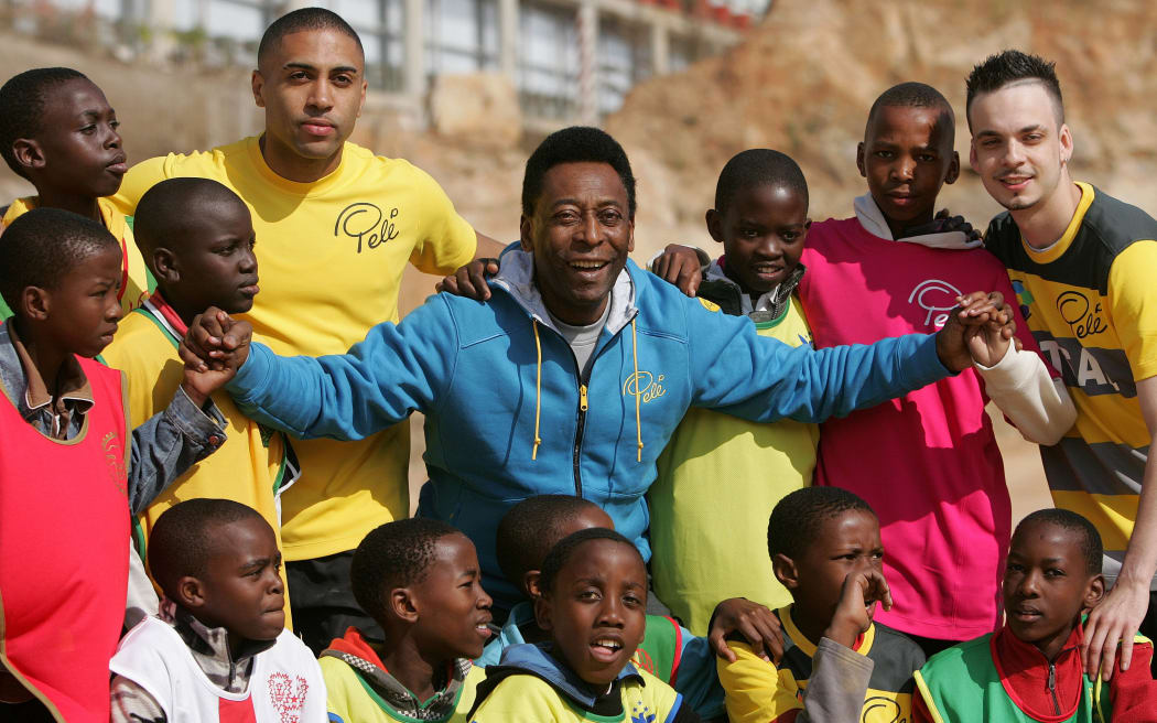 Football legend Pele during a visit to South Africa in 2010.