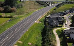 The new Waikato Expressway can now take vehicles directly from Auckland to Tirau.