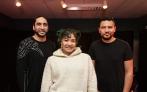 Sianne Dougherty with her band Noel Woods and Neha Gate