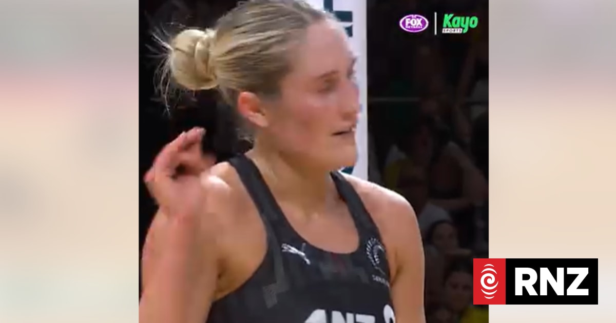 Silver Fern's gesture to boisterous Australian crowd - 'I just had enough'