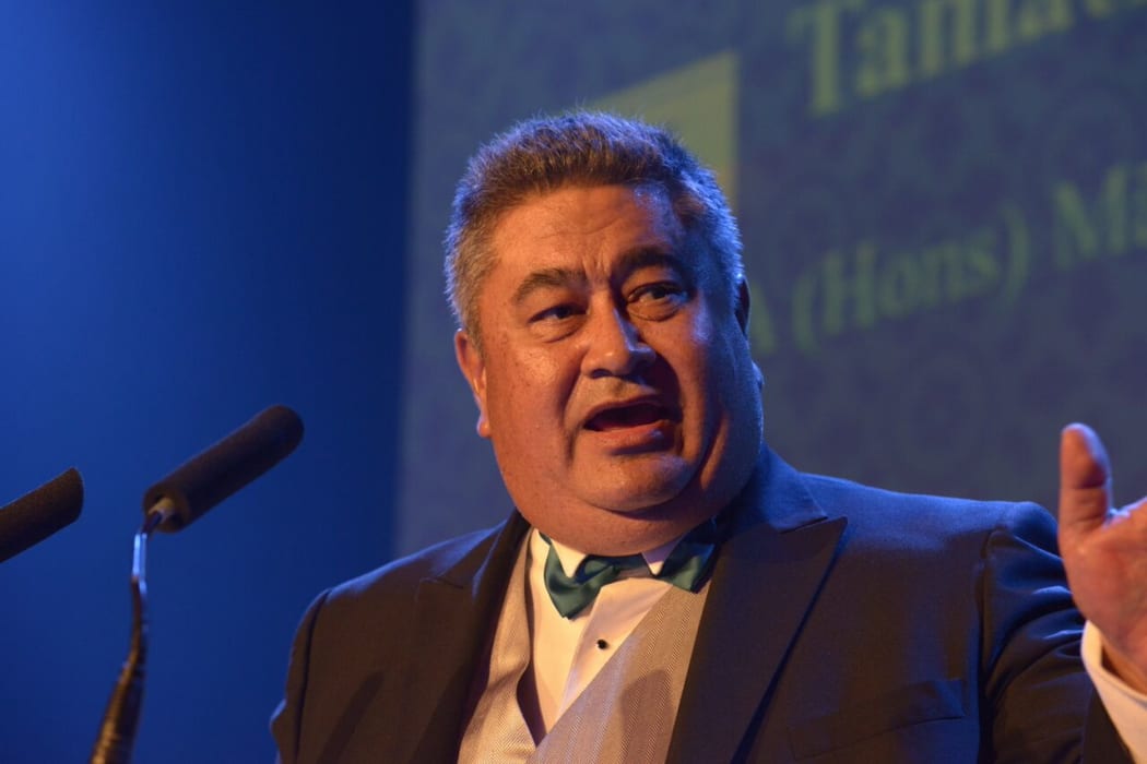 Tamati Kruger was recognised this week at the Victoria University's Distinguished Alumni Awards.