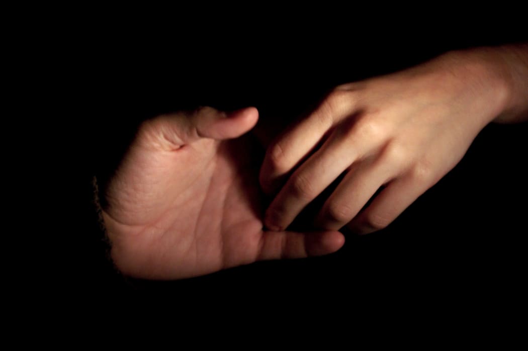 two hands