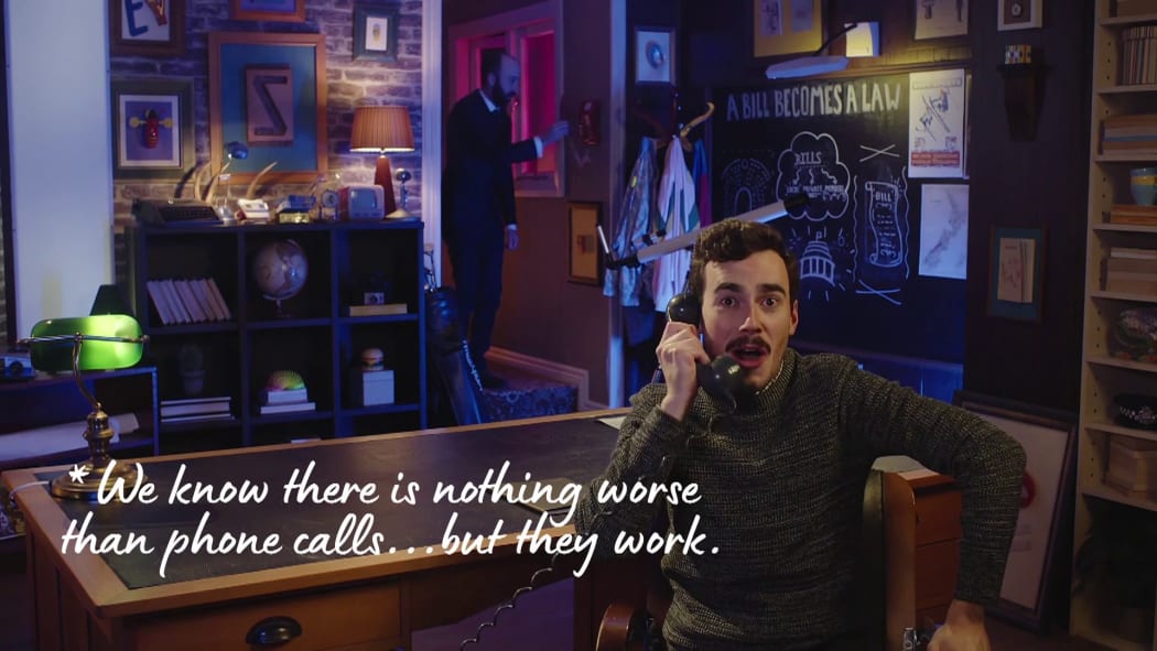 Phone calls do work.