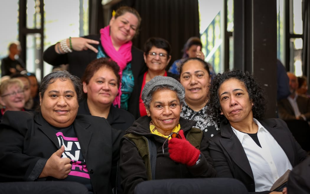 Service workers from Lower Hutt and Wainuiomata say they're excited about the new union because "it'll make us bigger and better".