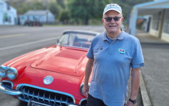 Tom Gallagher had only driven his classic Corvette through the gorge because the road was sealed.