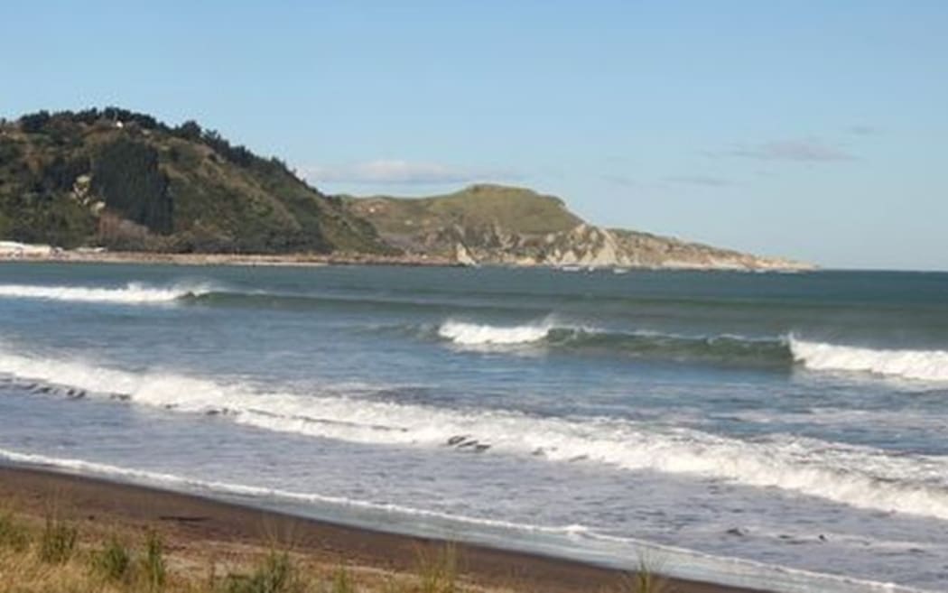 The coast near Gisborne.