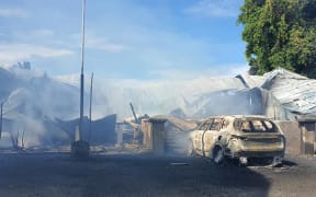 Office of the Regulator HQ in ruins