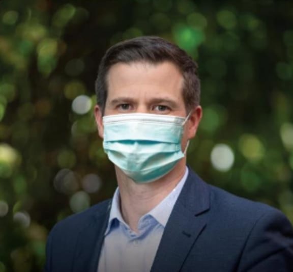 MP Chris Penk, on the cover of his book Flattening the Country