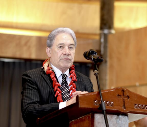 Winston Peters speaks at the Le Maota o Samoa in Mangere. 30 August 2024