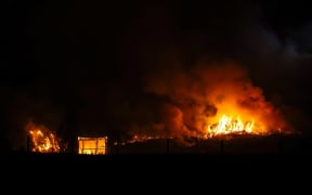 Fires in Kaikōura have destroyed five houses.