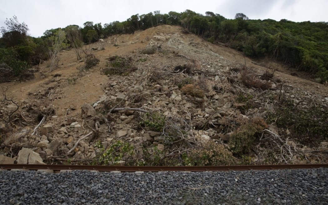 Slips on SH1 could take months to clear.