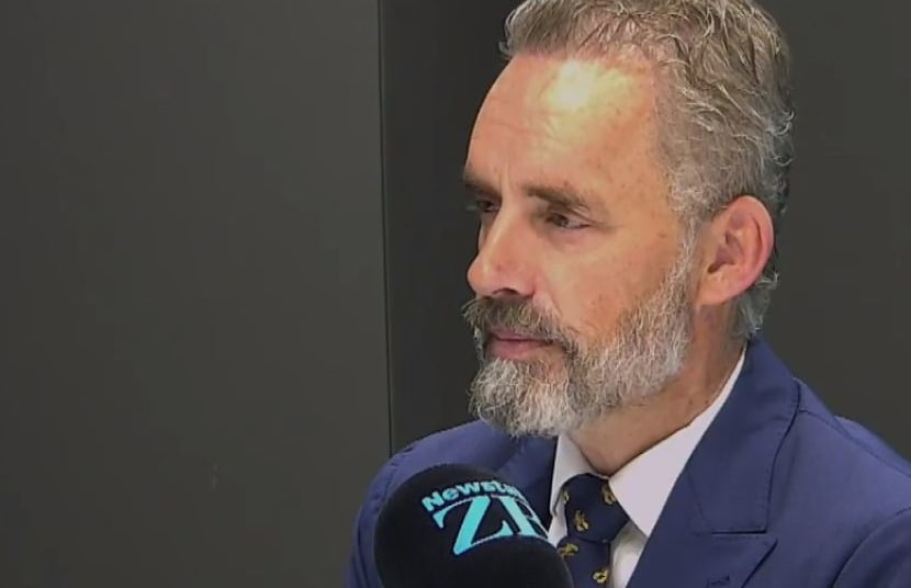 Dr Jordan Peterson in an interview with TVNZ Breakfast host Mike Hosking