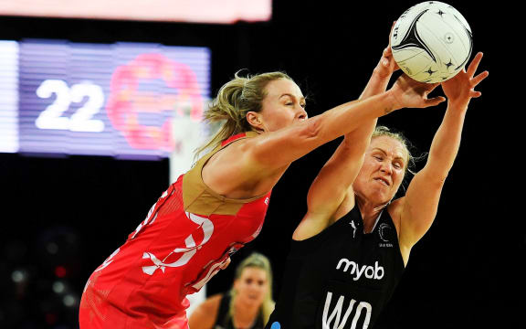 Silver Ferns skipper Laura Langman