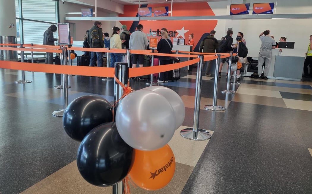 First Jetstar flight arrives in Dunedin