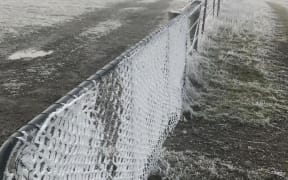 Frost in Mackenzie Basin