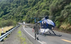 More than 40 people were evacuated after flooding and slips shut State Highway 2 between Matawai and Ōpōtiki on Friday