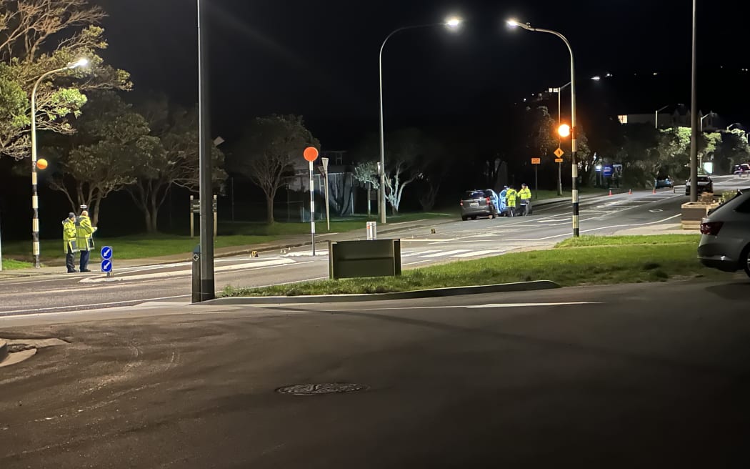 Police cordoned off a section of Burma Road, in the Wellington suburb of Johnsonville, near Onslow College and Raroa Normal Intermediate school on Friday 30 May, 2025.

A section of busy Burma Road