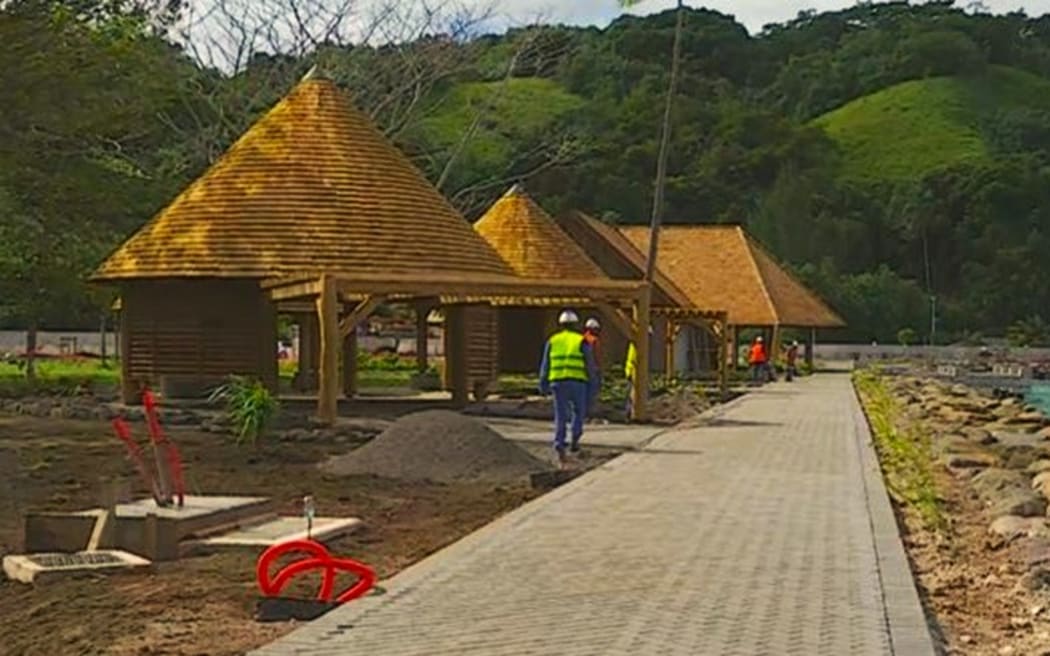 The location of Riri Point (Tahiti), originally planned to host the 2024 Olympic Games Surfing Fan Zone, has been changed