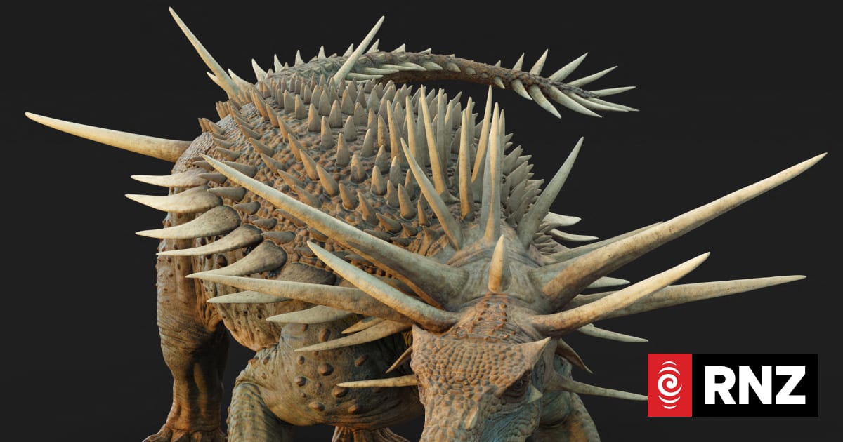 Jaw-droppingly weird' dinosaur from Morocco was studded with