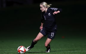 Paige Satchell of the Football Ferns.