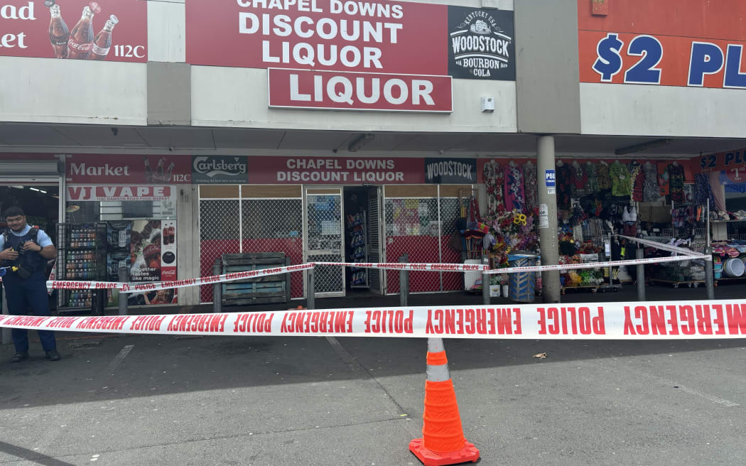 A person was critically injured during a robbery on Dawson Road in Auckland's Clover Park on Saturday.
