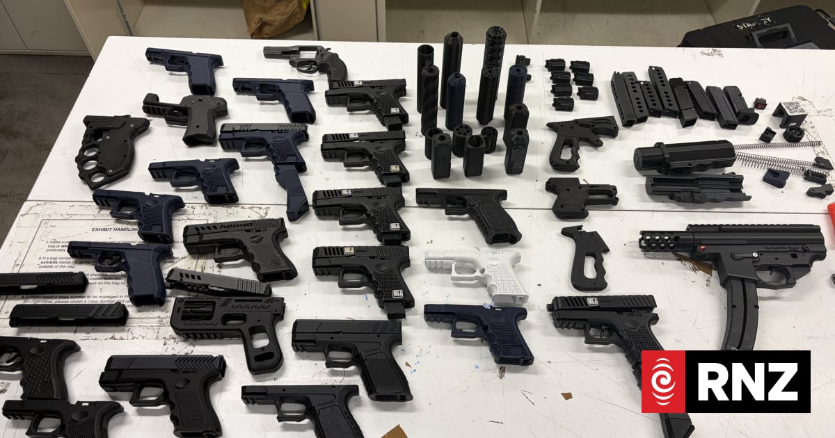 Hundreds of 3D printed guns, parts and ammunition found in Canterbury police raid