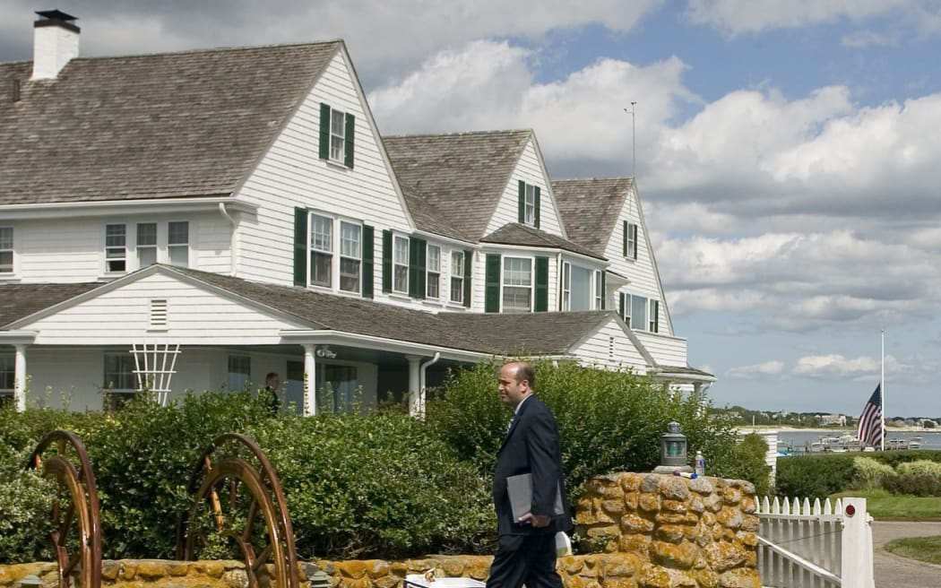 The Kennedy compound in Hyannis Port, Massachusetts in 2009.