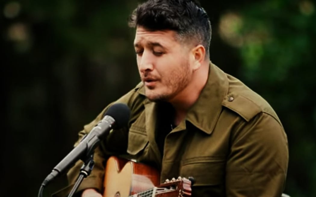 Matiu Walters, singer with the New Zealand band Six60.