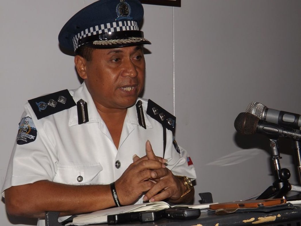 Samoa  police spokesperson, Sala'a Moananu Sale Sala'a.