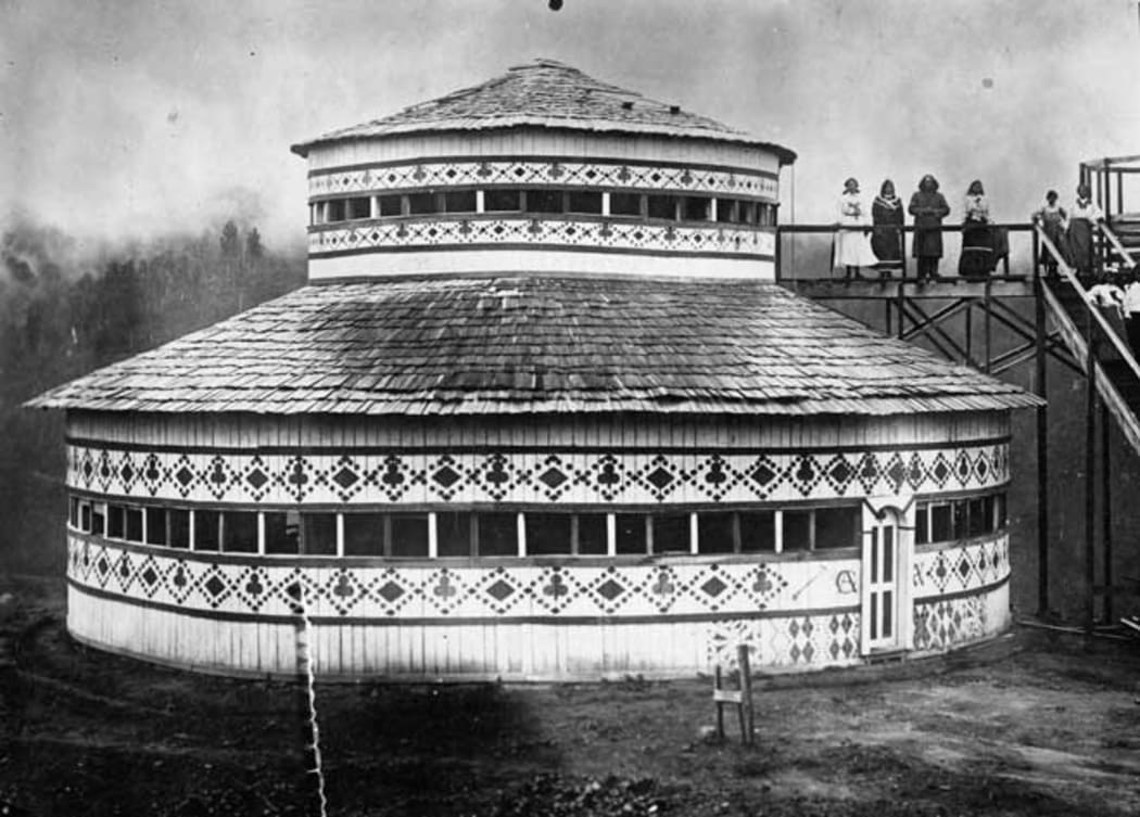 Rua Kenana's temple shortly after it opened in 1907