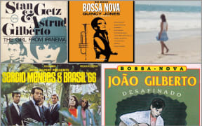Collection of Bossa Nova album covers.