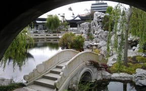 The Dunedin Chinese Garden.
