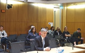 Sir Bill English at speaks to the Health Select Committee on abortion law reform.