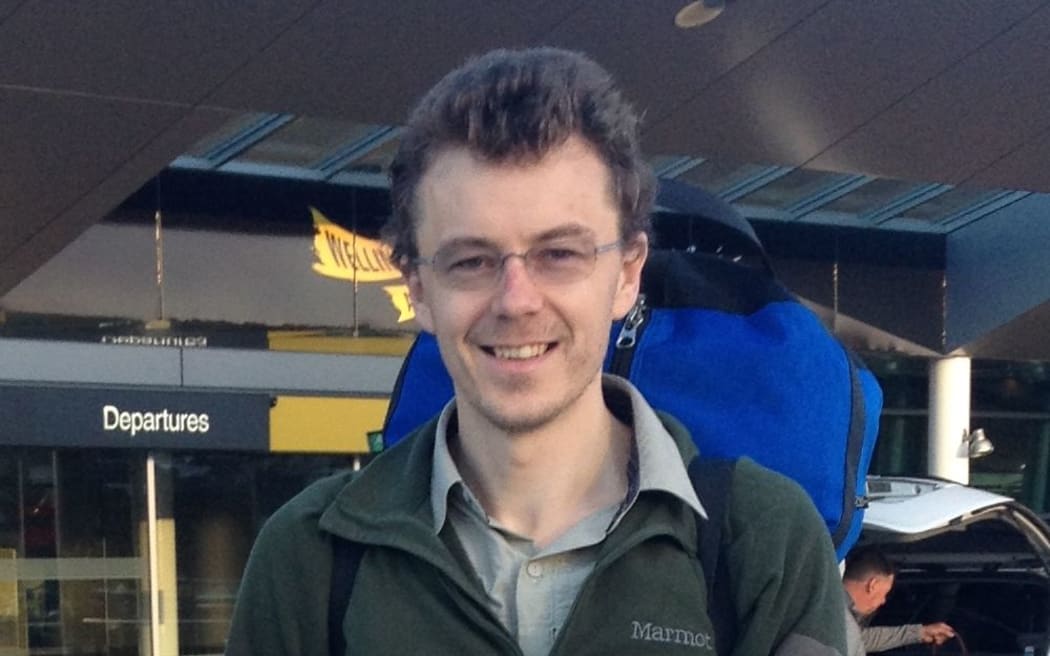 Missing mountaineer Simon Bell.