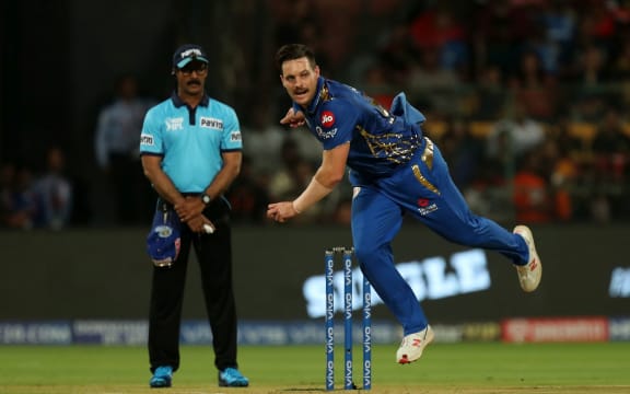Mitchell McClenaghan of Mumbai Indians