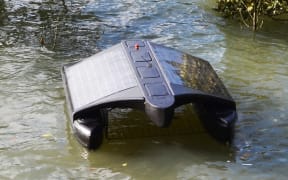 The latest drone created by Andrew Lee and his wife Paula Buckley.