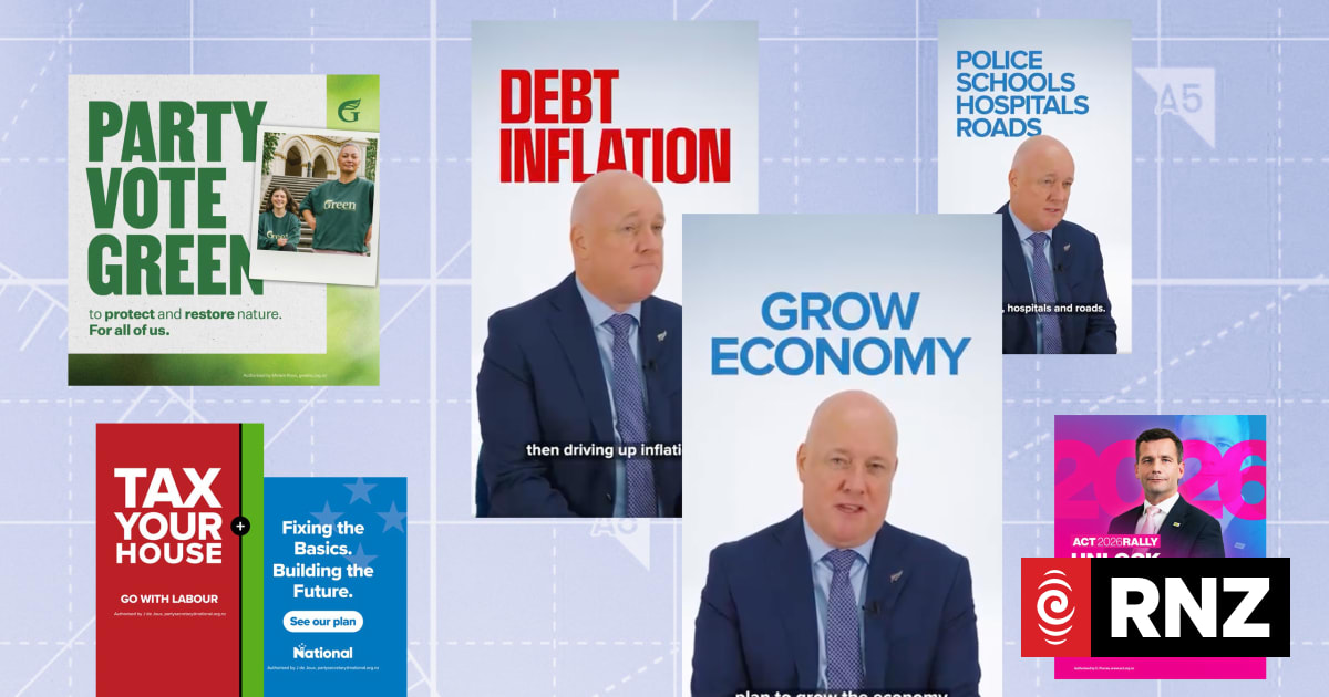 The National Party's 92 political ads seen by only men