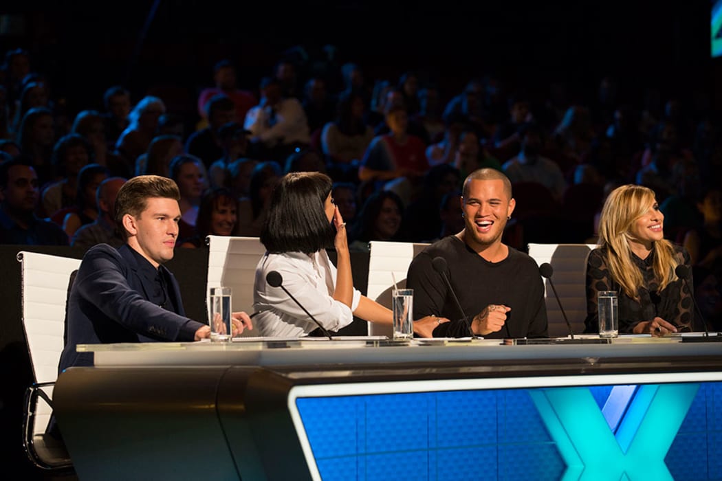 The X Factor NZ's Willy Moon, Natalia Kills, Stan Walker and Melanie Blatt