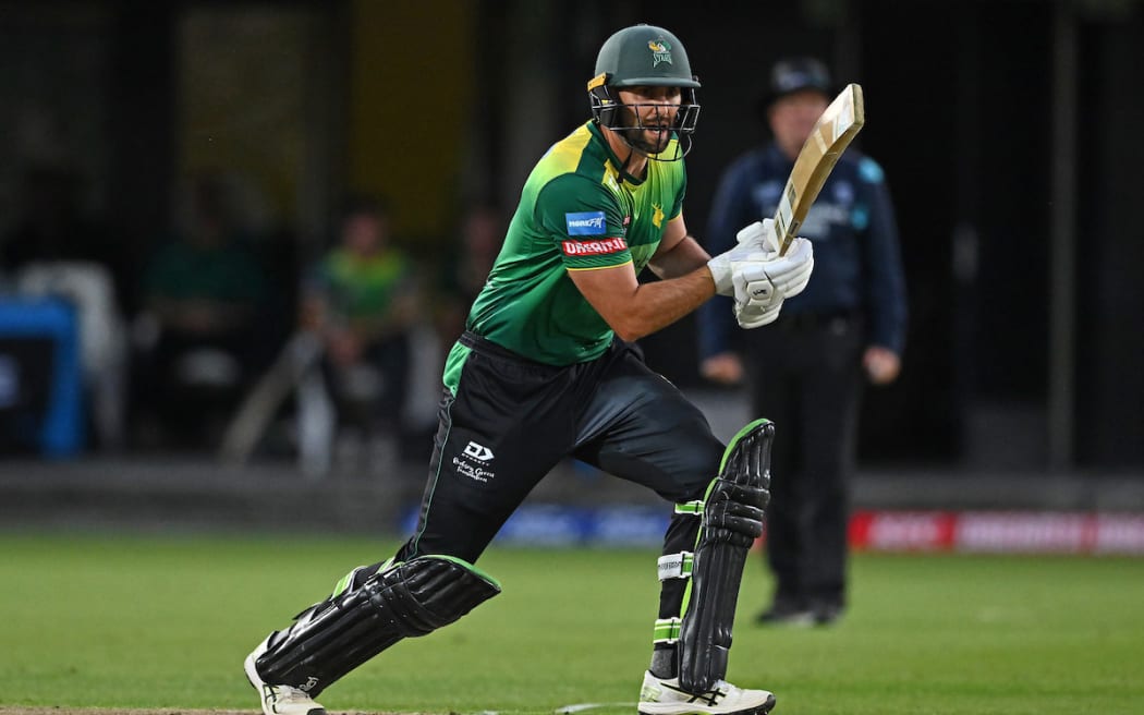 Tom Bruce, Dream 11 Super Smash, Central Stags v Auckland Aces.
