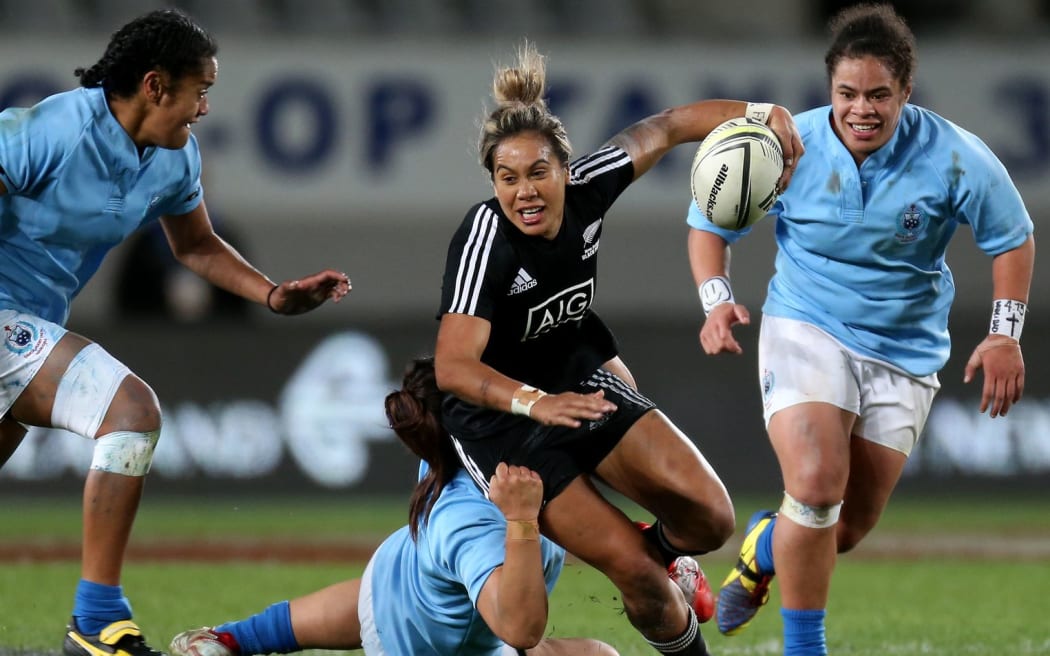 New Zealand Black Ferns v Manusina Samoa