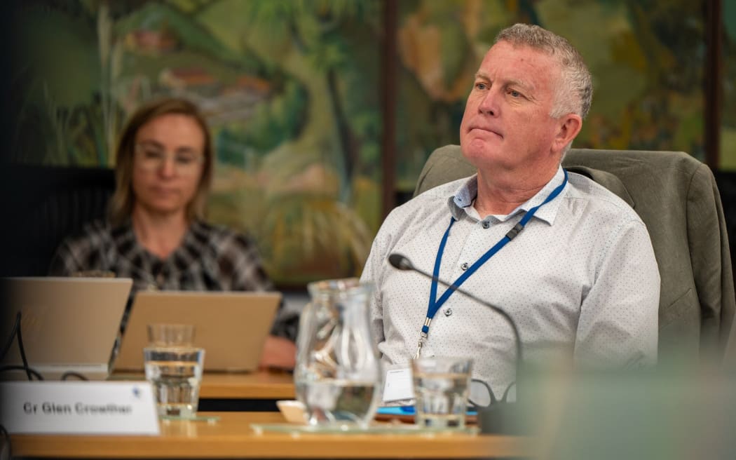 Tauranga City councillor Rod Taylor at a meeting on December 9 2024. Photo / David Hall