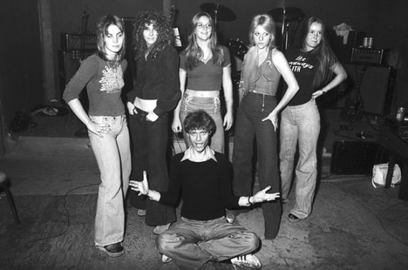 The Runaways with Kim Fowley