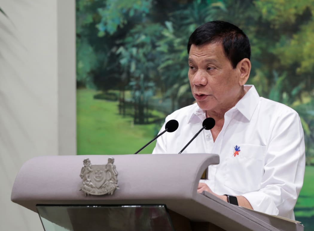 Philippine President Rodrigo Duterte