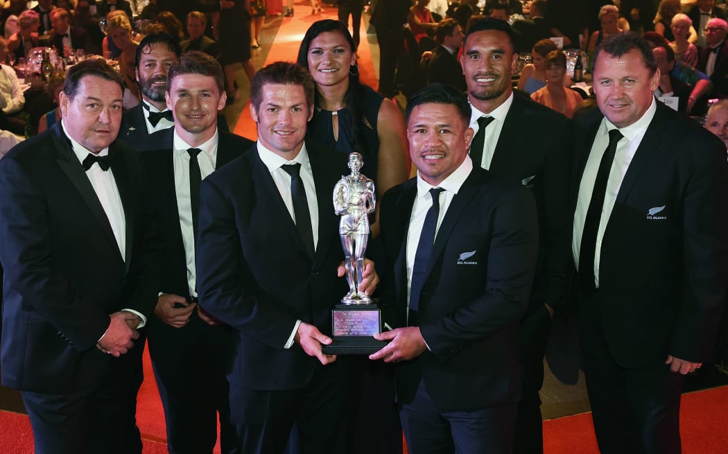 2016 Halberg winners the All Blacks