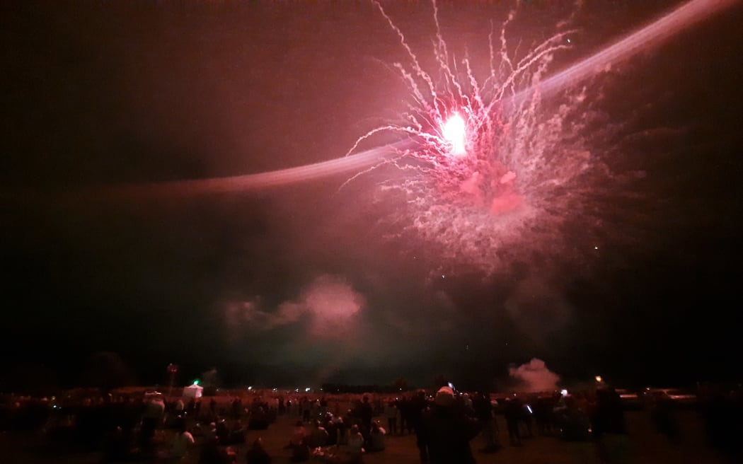 Timaru fireworks for NY 2024/5