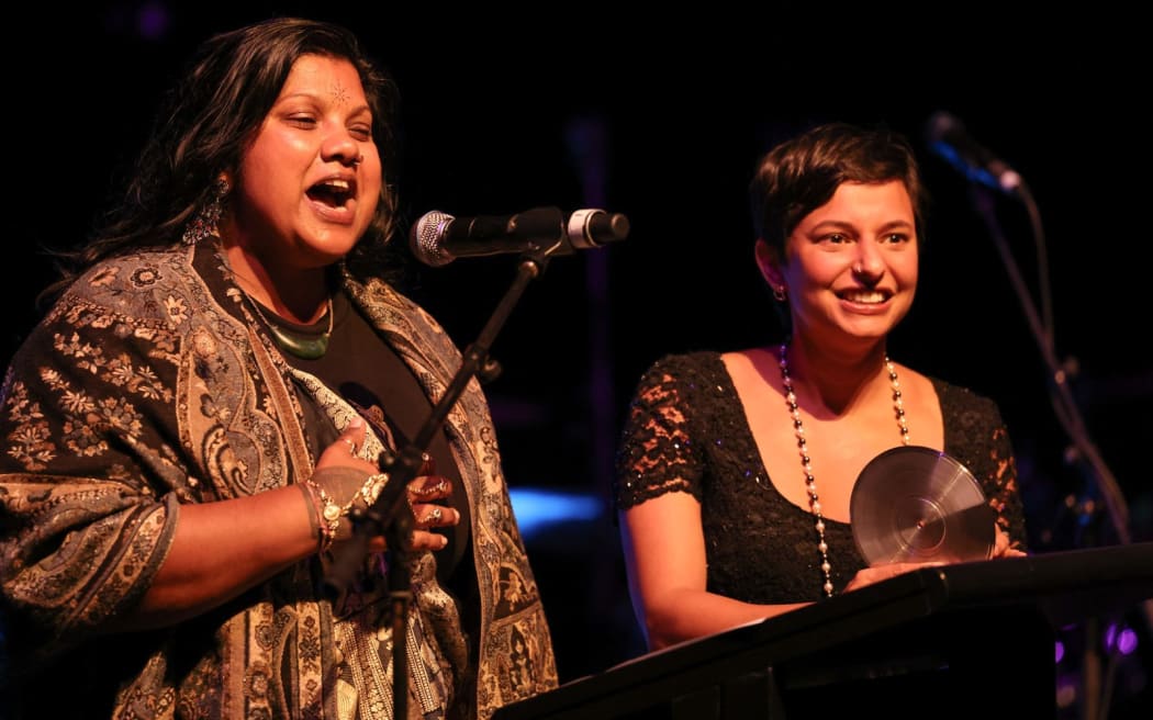 NZ On Air Outstanding Music Journalism Award to Namnita Kumar Nadia Freeman.