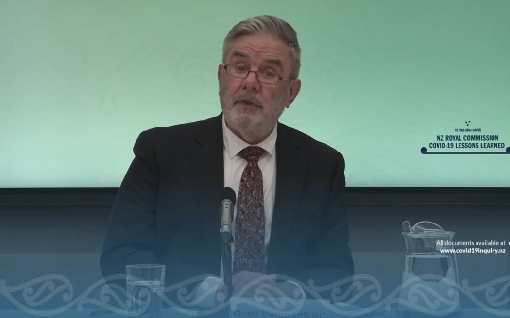Covid 19 response Inquiry chair Grant Illingworth KC.