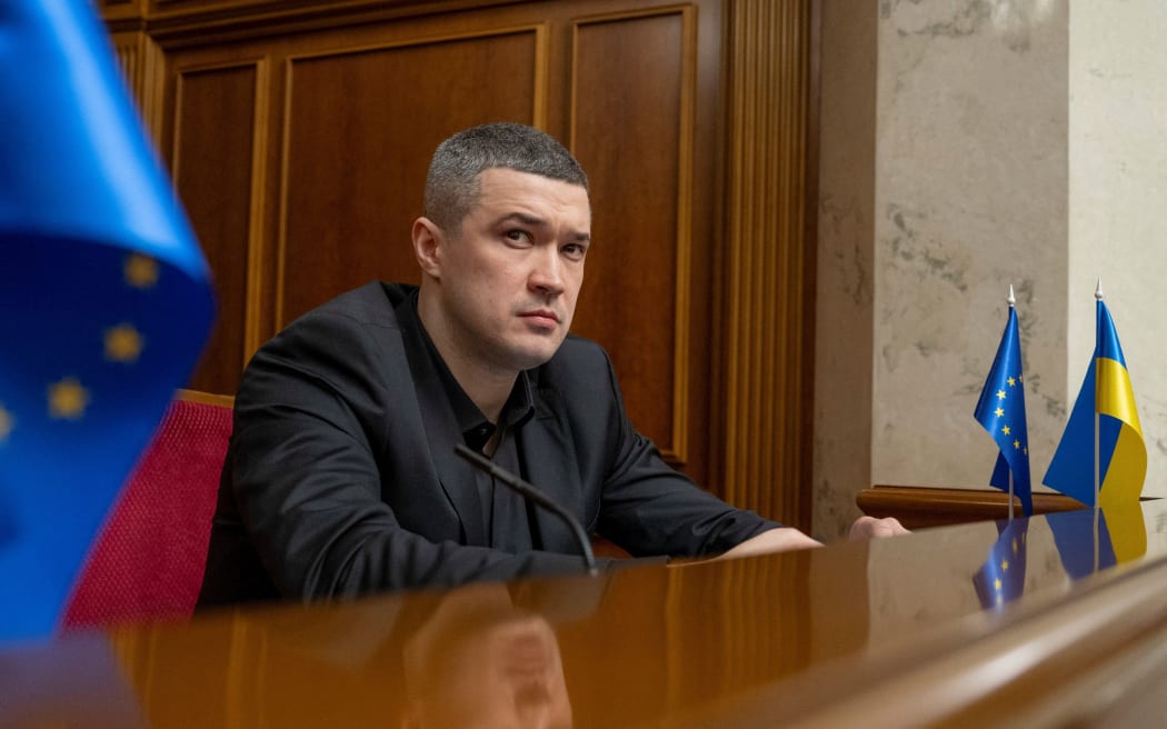 Ukraine's Defence Minister Mykhailo Fedorov - single use